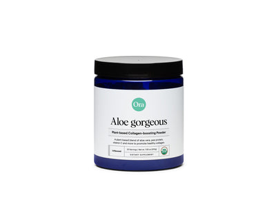 Aloe Gorgeous Plant-Based Collagen Support, by Ora Organic - Unflavored