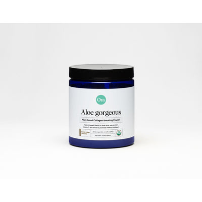 Ora Organic Aloe Gorgeous Plant-Based Collagen Booster - Chocolate
