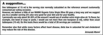 The Oil of Life 2021: Organic Extra Virgin Olive Oil - LOVE Cap - 1 bottle 250 ML/8.5 fl oz